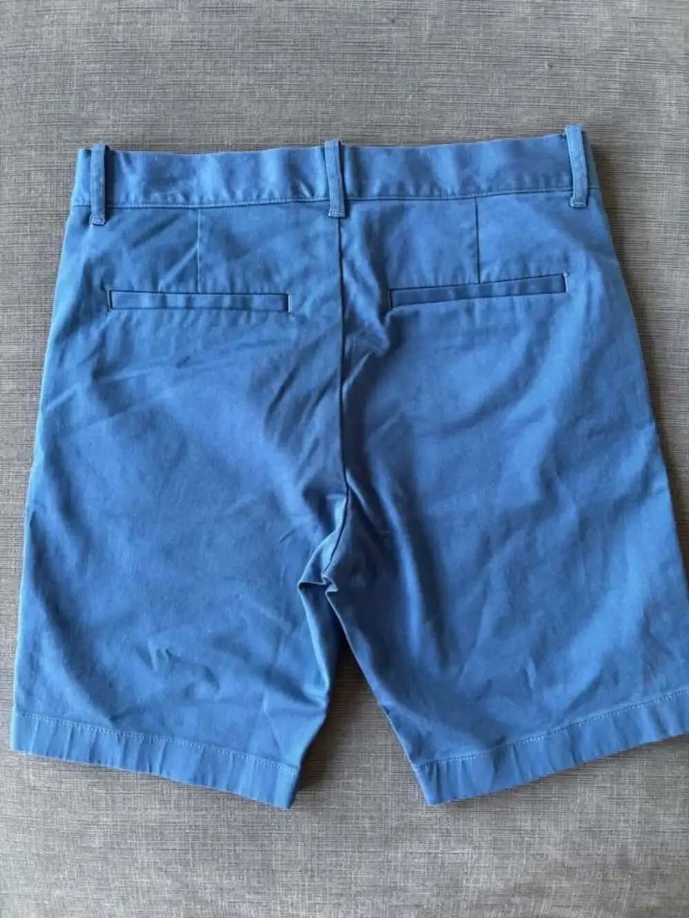 NWT Crewcuts J.Crew Boys Flat Front Chino Shorts Blue Size 14